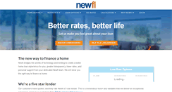 Desktop Screenshot of newfi.com